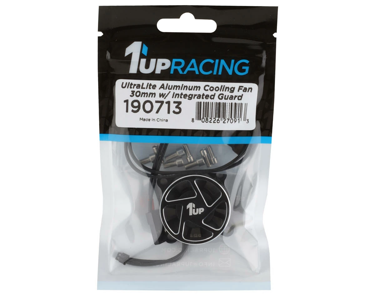 1UP Racing LtraLite 30mm High-Speed Fan Cooling W/Aluminum Mount (Black) - Image 3