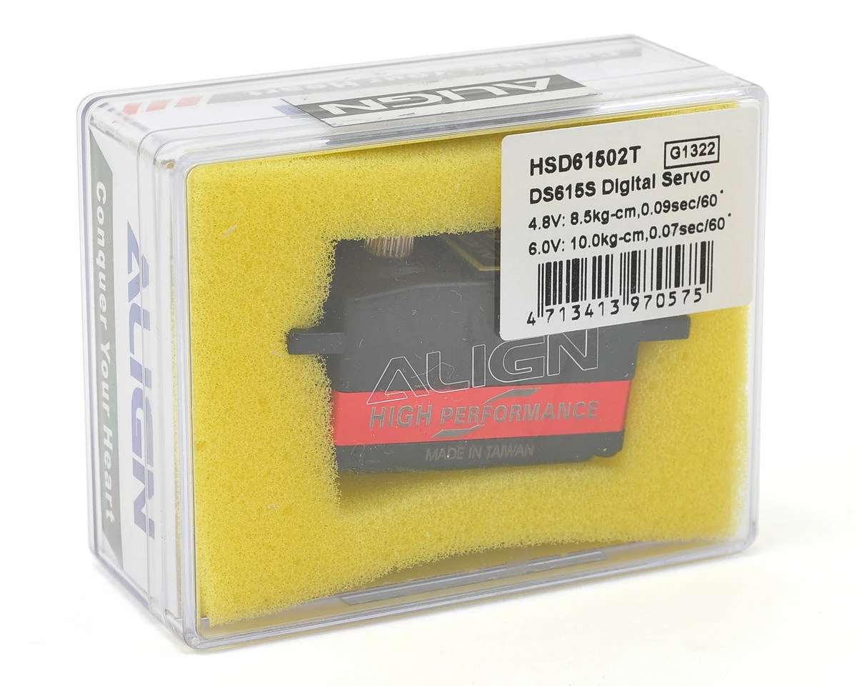 ALIGN DS615S Digital High Torque Coreless Metal Gear Servo - Image 4
