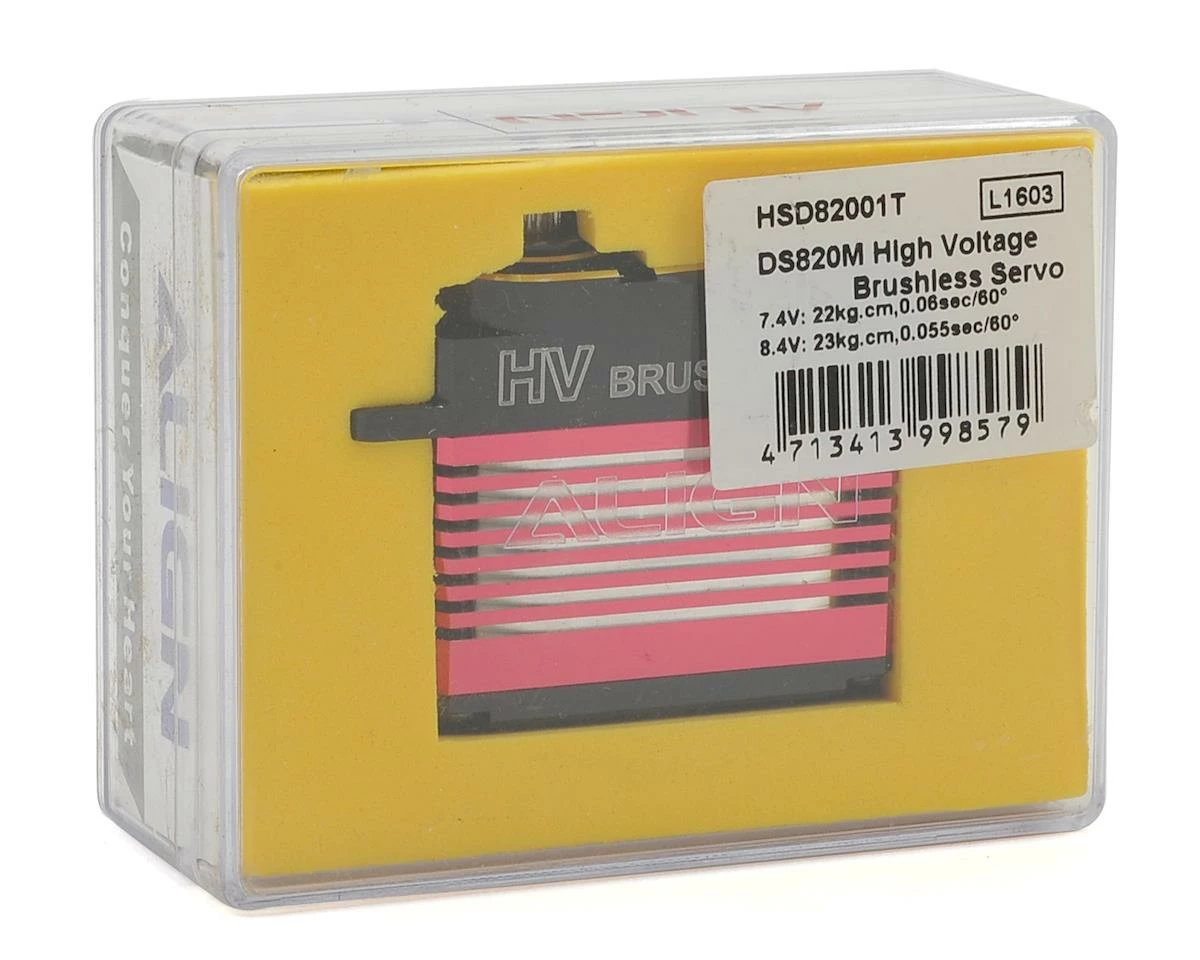 ALIGN DS820M High Voltage Brushless Cyclic Servo - Image 3