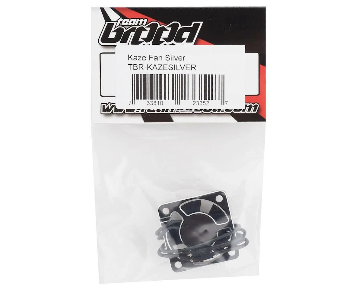 Team Brood Kaze Aluminum HV High Speed Cooling Fan (Silver) (30x30x10mm) - Image 2