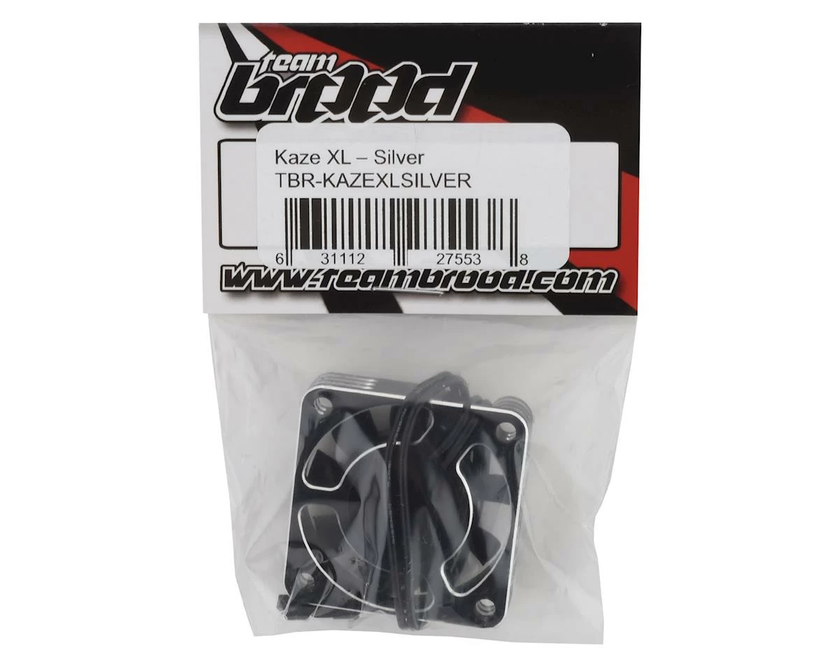 Team Brood Kaze XL Aluminum 40mm HV High Speed Cooling Fan (Silver) - Image 2