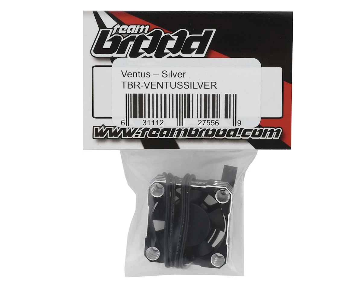 Team Brood Ventus Aluminum HV High Speed Cooling Fan (Silver) (30x30x10mm) - Image 2