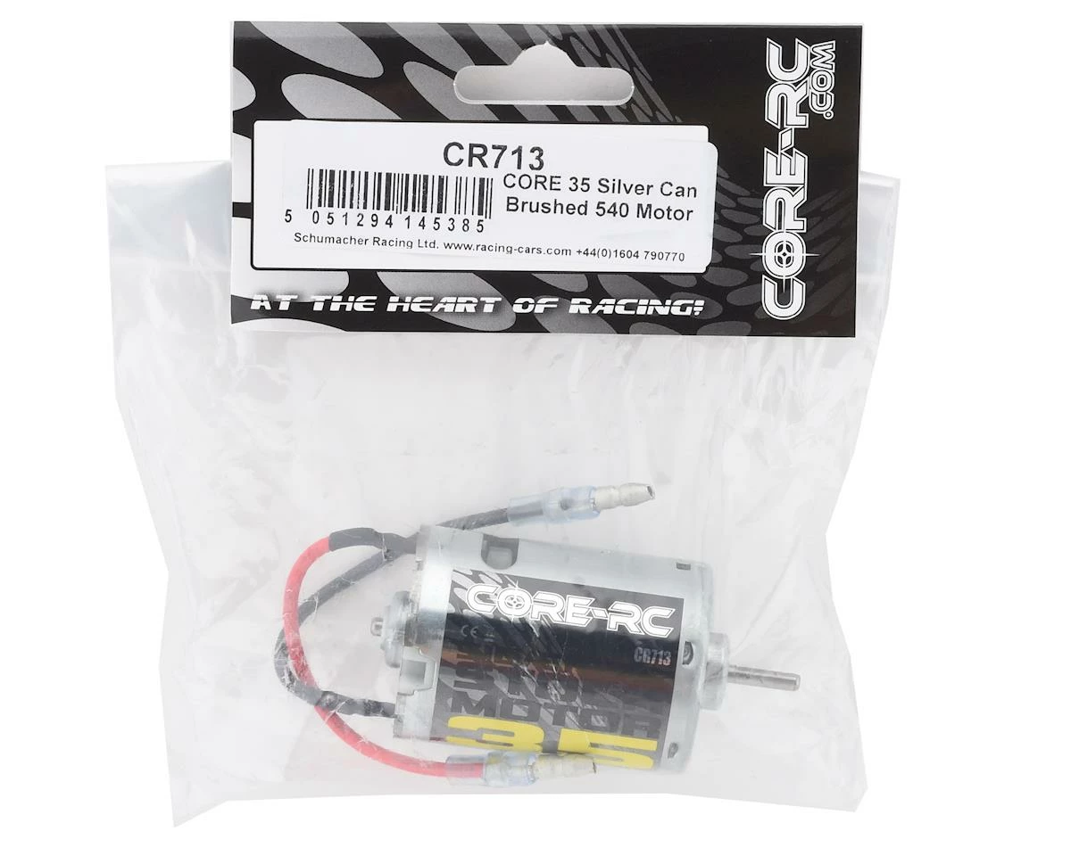 Core RC 540 Silver Can Brushed Motor (35T) - Image 2