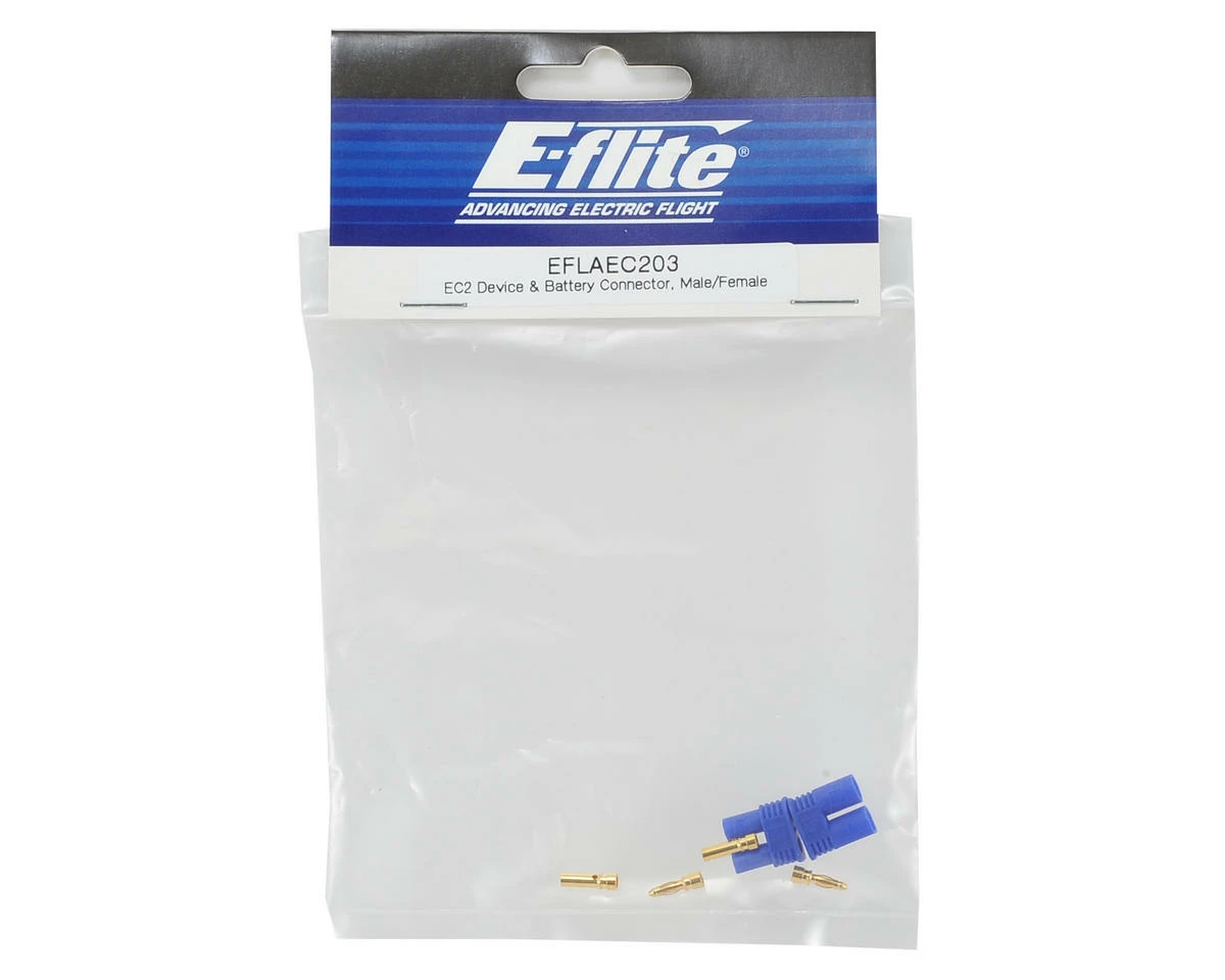 E-Flite EC2 Male/Female Connector Set - Image 2