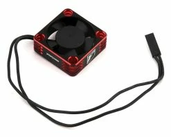 Fantom Aluminum Case 30mm Motor Fan (Black/Red)