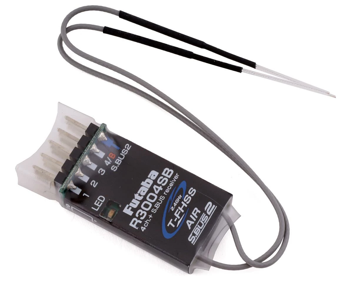FUTABA R3004SB 2.4GHz 4-Channel T-FHSS S.BUS2 Telemetry Receiver 3 FUTABA R3004SB 2.4GHz 4-Channel T-FHSS S.BUS2 Telemetry Receiver