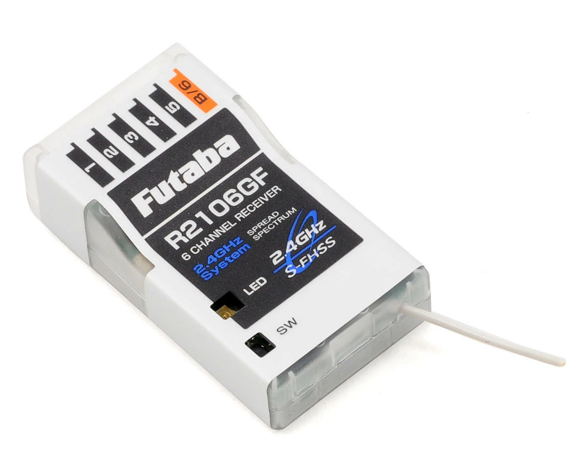 FUTABA R2106GF 2.4GHz FHSS 6-Channel Micro Receiver