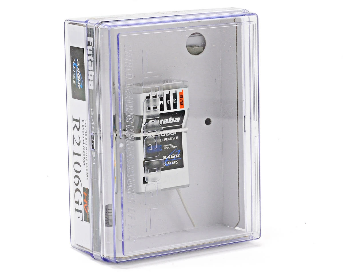 FUTABA R2106GF 2.4GHz FHSS 6-Channel Micro Receiver - Image 2