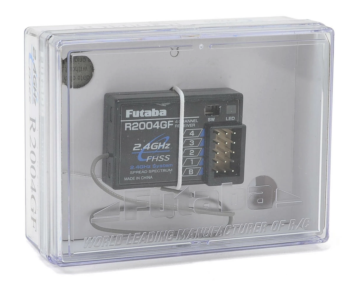 FUTABA R2004GF FHSS 4-Channel 2.4GHz Receiver 4 FUTABA R2004GF FHSS 4-Channel 2.4GHz Receiver - Image 2