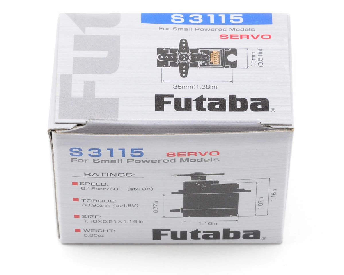 FUTABA S3115 High Torque Micro Servo - Image 3
