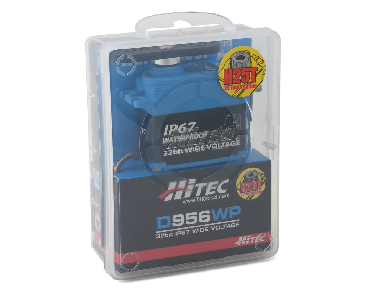 Hitec D956WP D-Series Waterproof Metal Gear Digital Servo (High Voltage) - Image 3