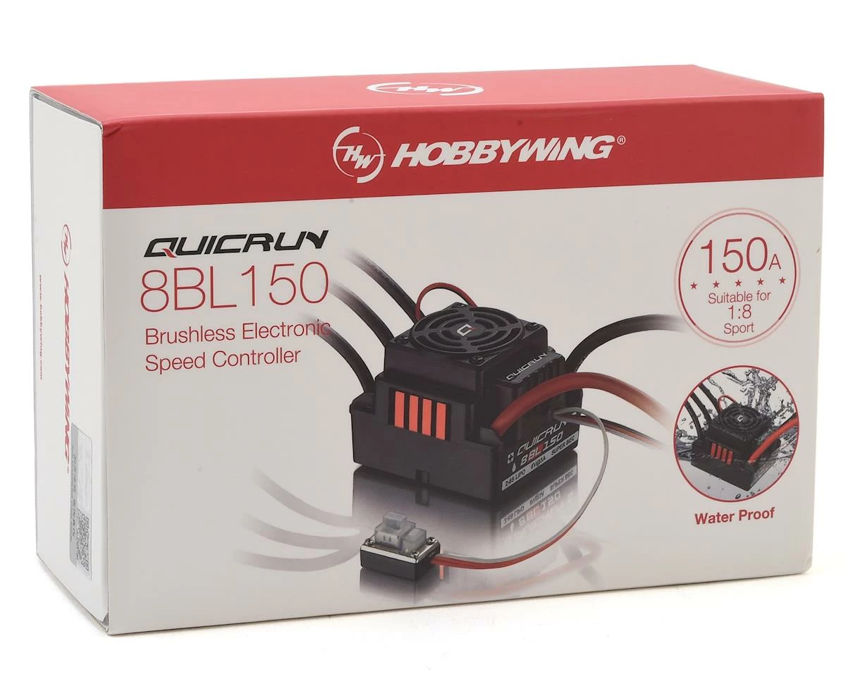 Hobbywing QuicRun Waterproof 8BL150 Brushless ESC - Image 3