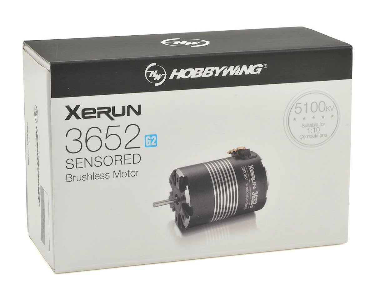 Hobbywing XERUN SCT 3652SD G2 Sensored Brushless Motor (5100kV) (w/5mm Shaft) - Image 3