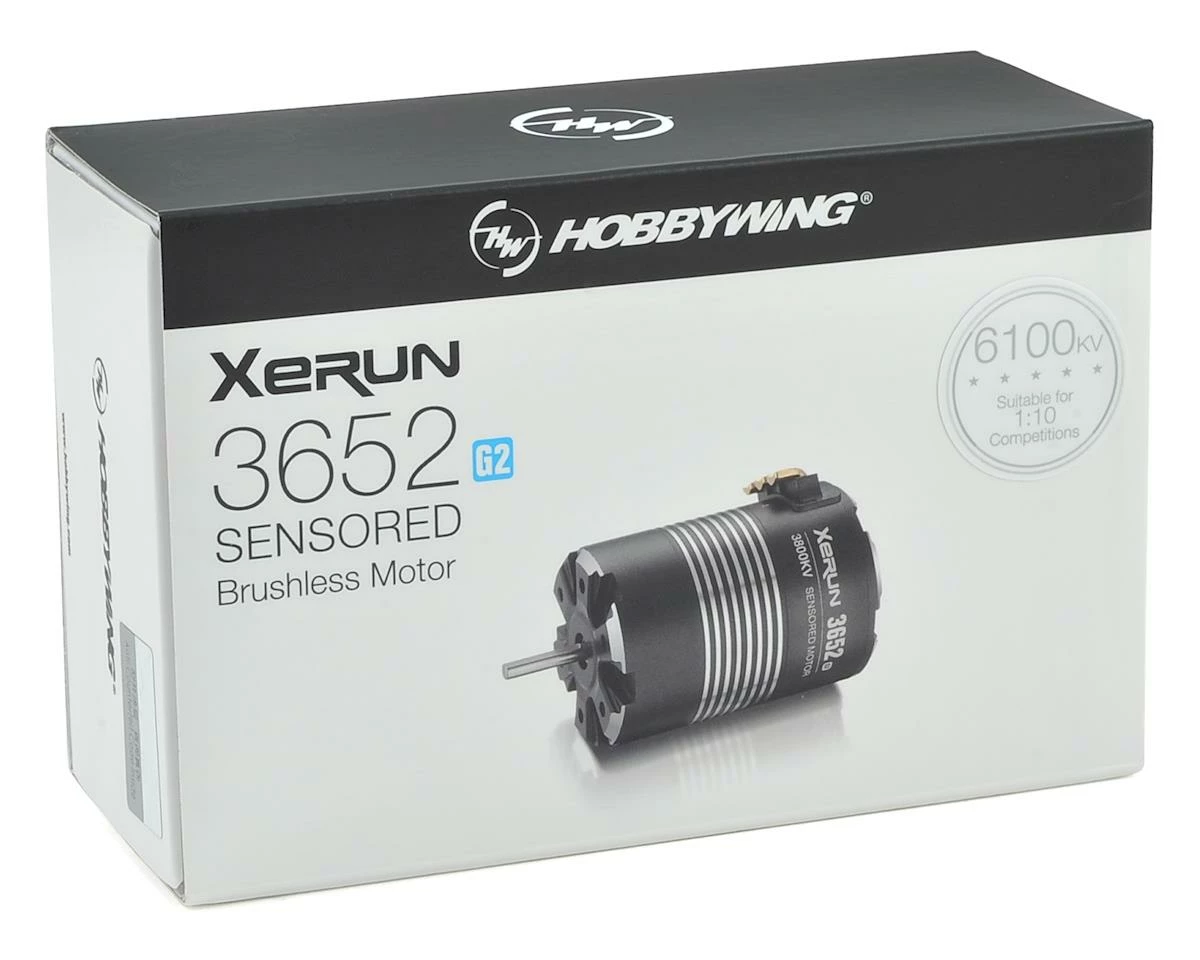 Hobbywing XERUN SCT 3652SD G2 Sensored Brushless Motor (6100kV) (w/5mm Shaft) - Image 4