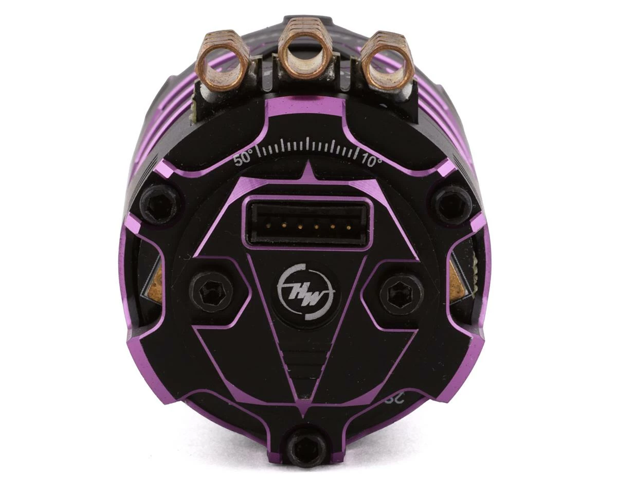Hobbywing Xerun D10 Drift Brushless Motor (10.5T) (Purple) - Image 2