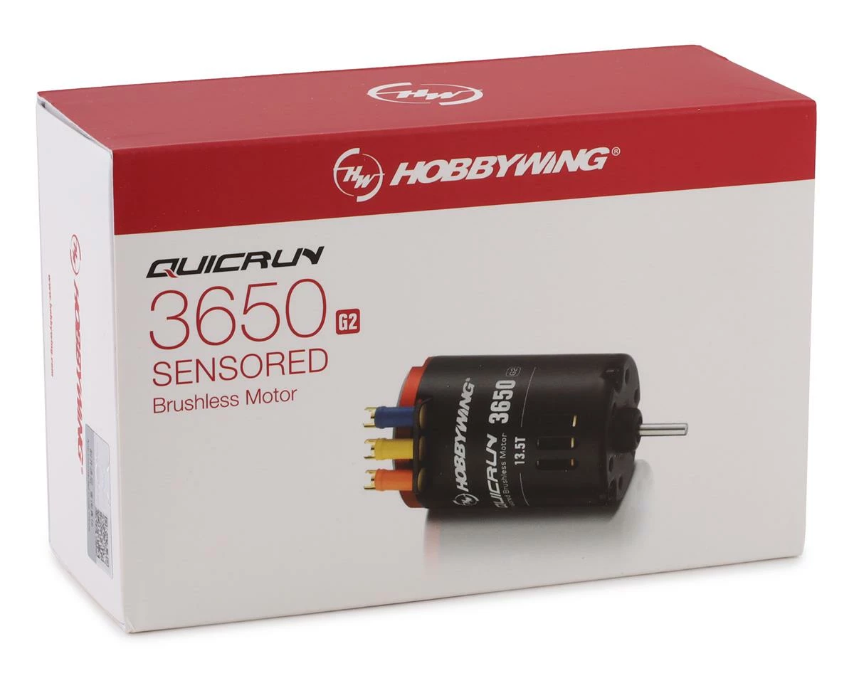 Hobbywing Quicrun 3650 G2 Sensored Brushless Motor (8.5T) - Image 4