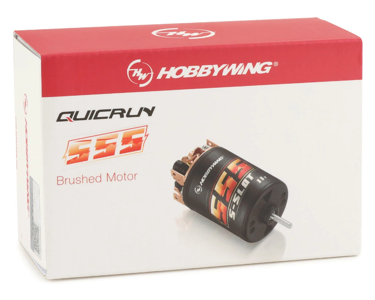 Hobbywing Quicrun Brushed 555 Motor (13T) - Image 3
