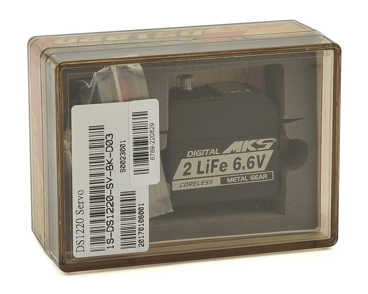 MKS Servos DS1220 Titanium Gear Ultra High Torque Standard Digital Servo - Image 3