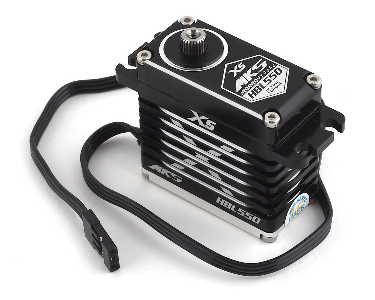 MKS Servos X5 HBL550 Brushless Metal Gear High Torque Digital Servo (High Voltage)