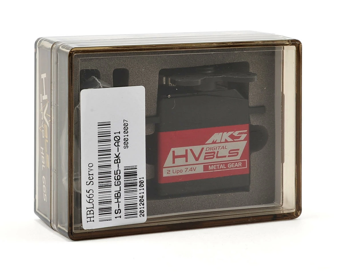 MKS Servos HBL665 Brushless Ti-Gear High Torque Digital Cyclic Servo (High Voltage) - Image 3