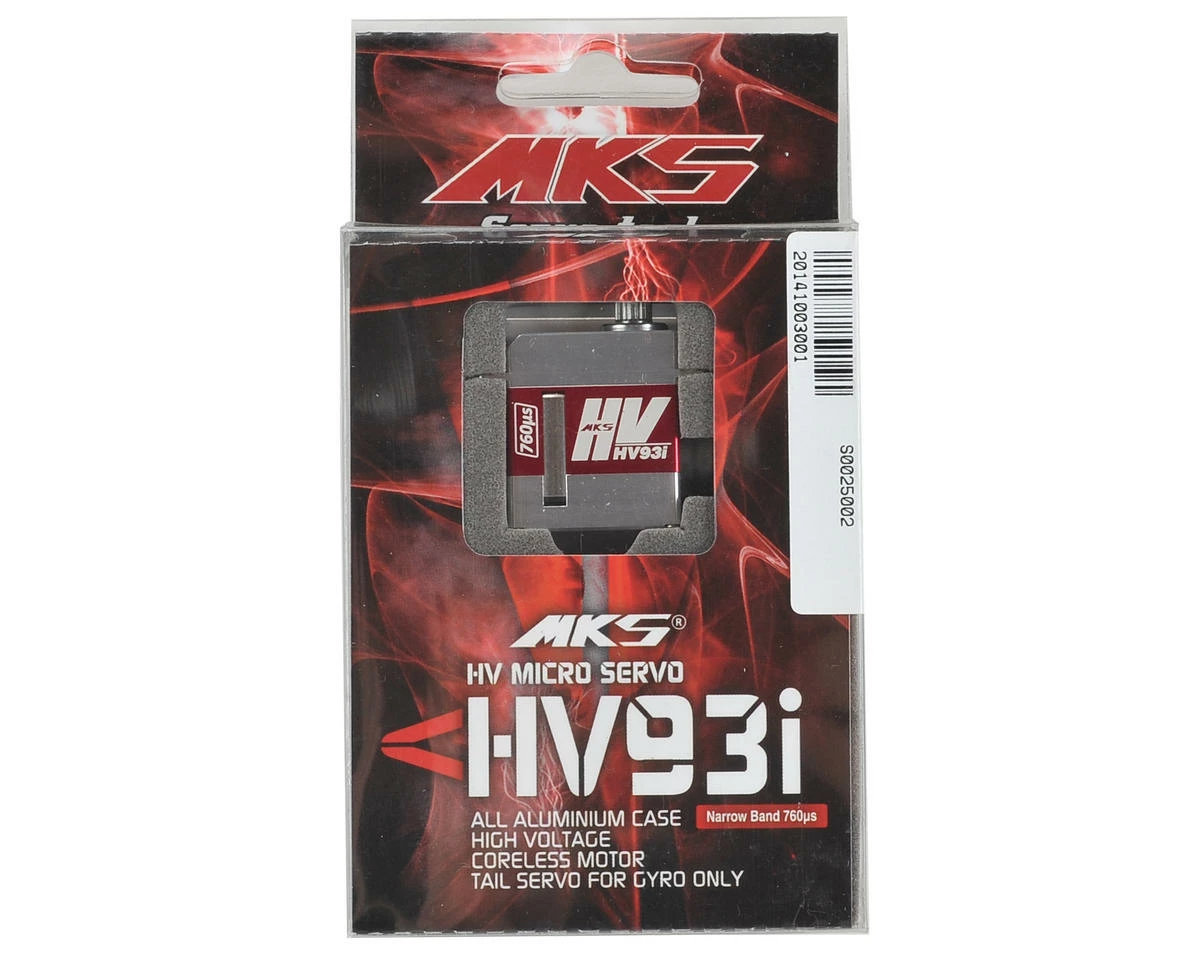 MKS Servos HV93I Micro Metal Gear Digital Servo (High Voltage) - Image 3