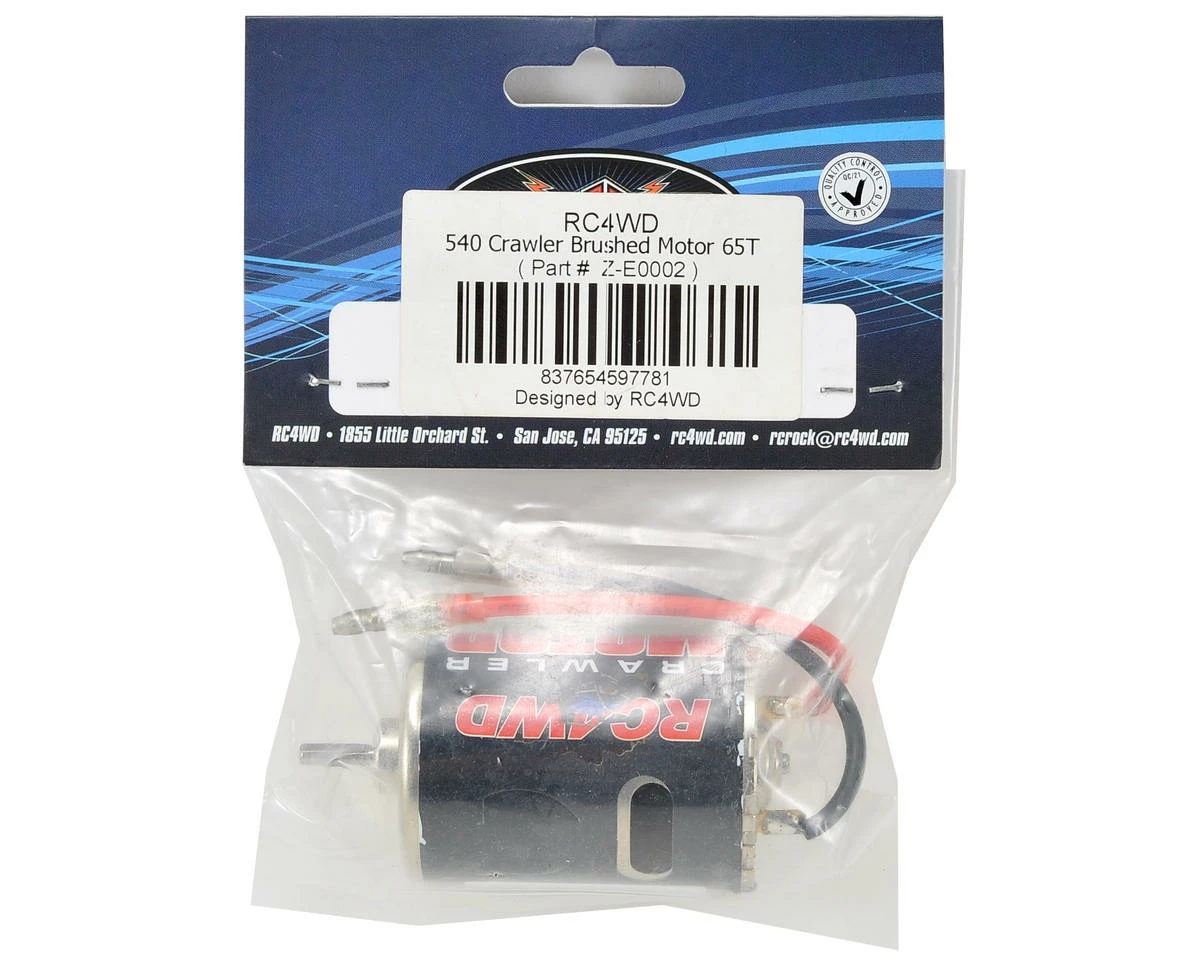 RC4WD 540 Crawler Brushed Motor (65T) - Image 2