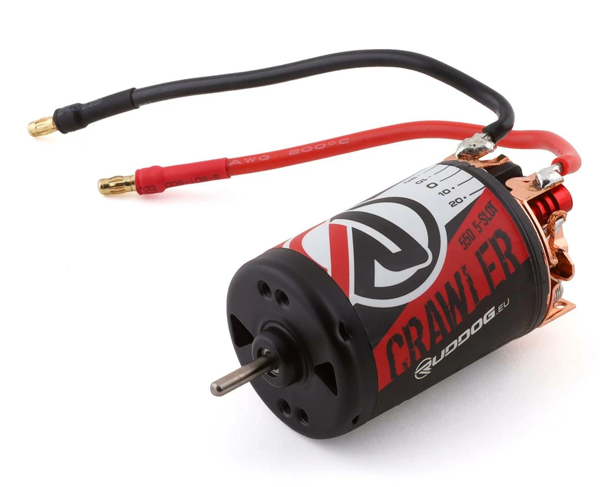 Ruddog 550 5-Slot Brushed Crawler Motor (10T)