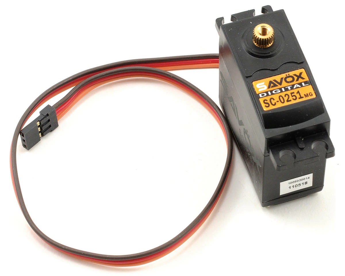 Savox SC-0251 "Larger Standard" Digital High Torque Metal Gear Servo