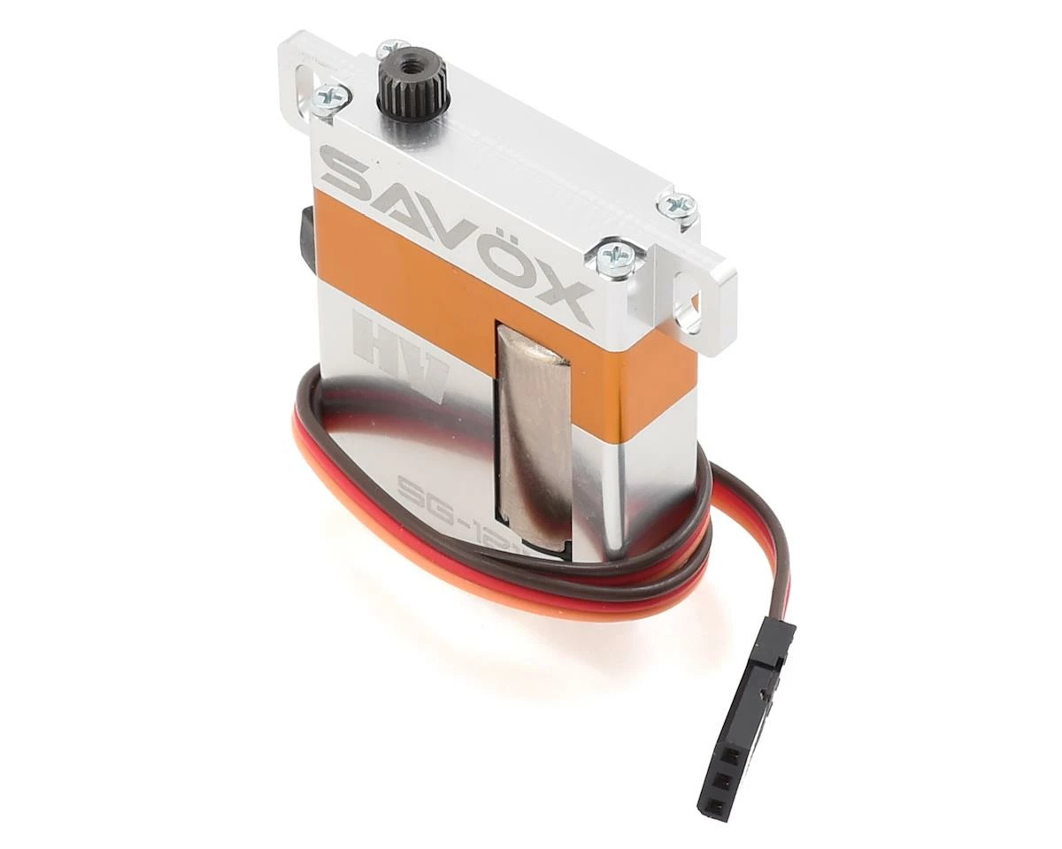 Savox SG-1211MG High Torque Glider Wing Servo W/Aluminum Case (High Voltage) 3 Savox SG-1211MG High Torque Glider Wing Servo W/Aluminum Case (High Voltage)