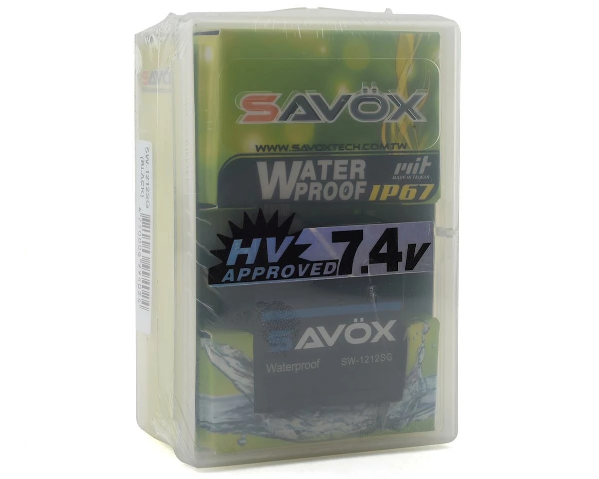 Savox SW-1212SG Black Edition Waterproof Digital Servo (High Voltage) - Image 2