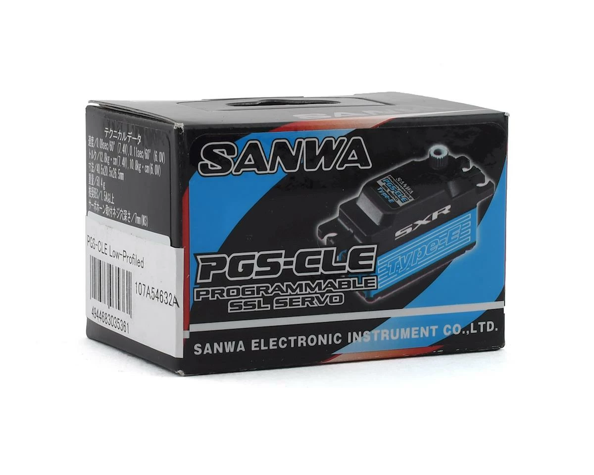 Sanwa/Airtronics PGS-CLE Hi-Speed Programmable Low Profile Brushless Servo (High Voltage) - Image 3