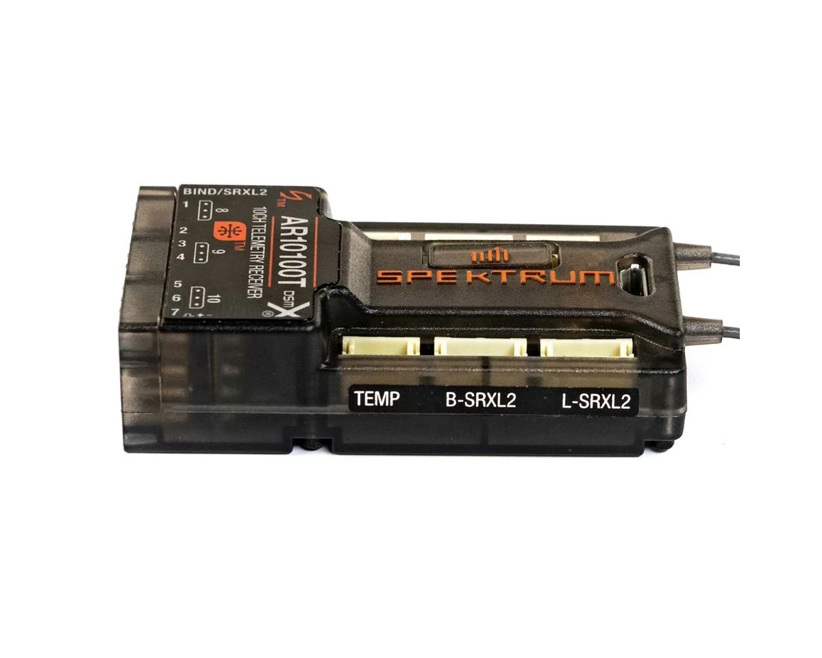 Spektrum RC AR10100T 10-Channel DSMX Telemetry Receiver - Image 5