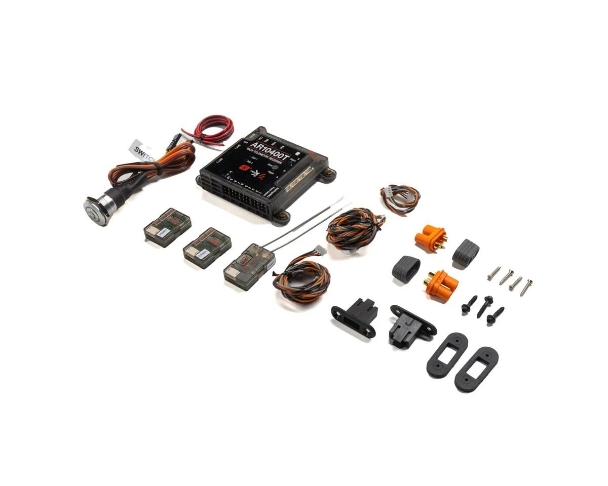 Spektrum RC AR10400T 10-Channel DSMX PowerSafe Telemetry Receiver - Image 5