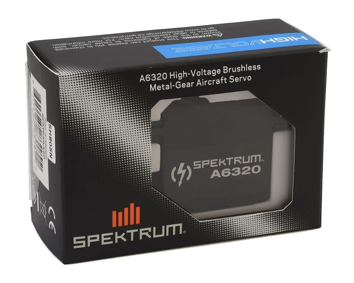 Spektrum RC A6320 High Torque Metal Gear Brushless Airplane Servo (High Voltage) - Image 3
