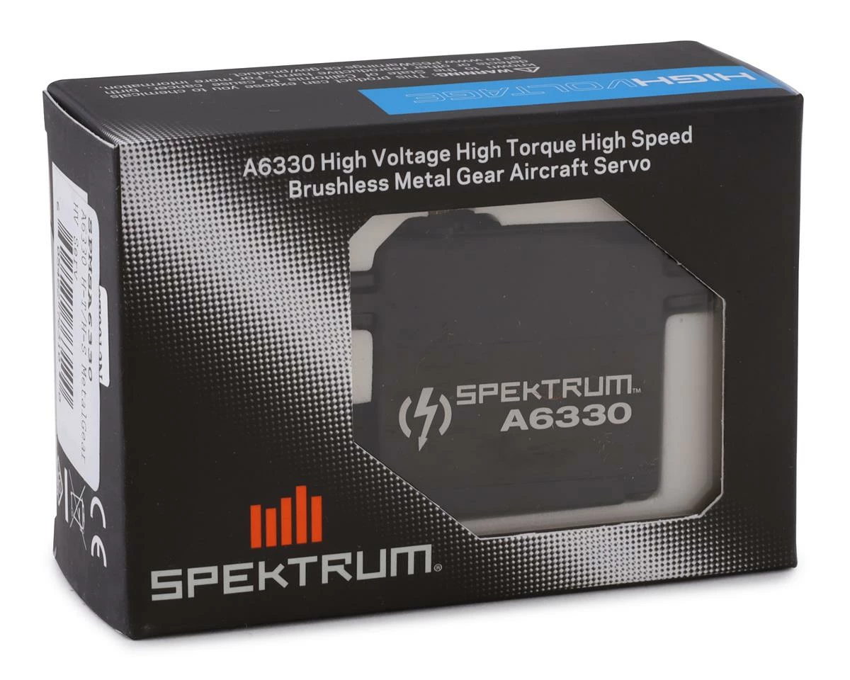 Spektrum RC A6330 Digital High Torque Metal Gear Aircraft Servo (High Voltage) - Image 3
