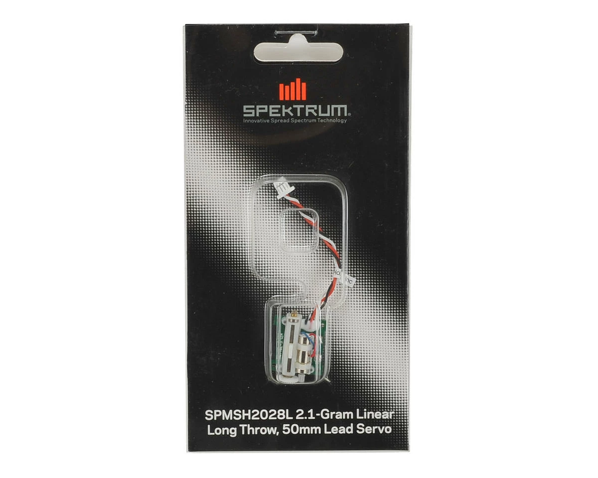 Spektrum RC 2.1g Linear Long Throw Servo W/50mm Servo Lead - Image 2
