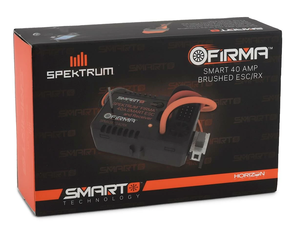 Spektrum RC Firma 40 Amp Brushed Smart 2-in-1 ESC & Receiver - Image 3