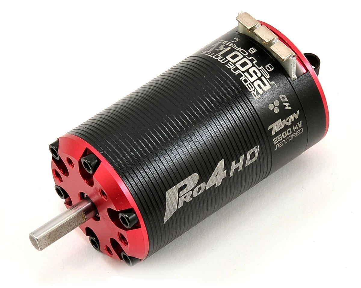 TEKIN Pro4 HD 4-Pole Brushless 550 Motor W/5mm Shaft (2,500kV)