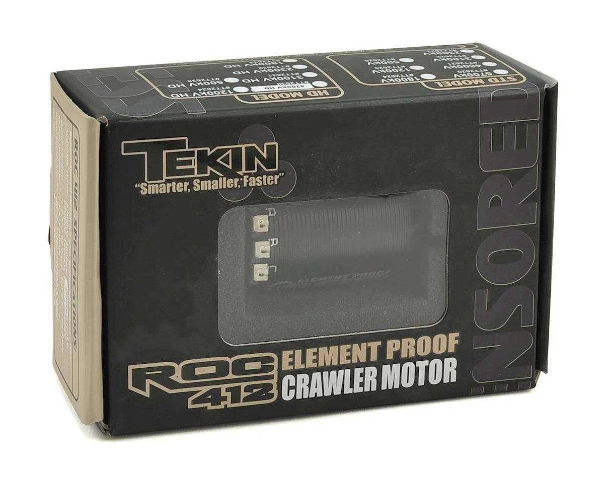 TEKIN ROC412 Element Proof 4-Pole Sensored Brushless Rock Crawler Motor (5700kV) - Image 4