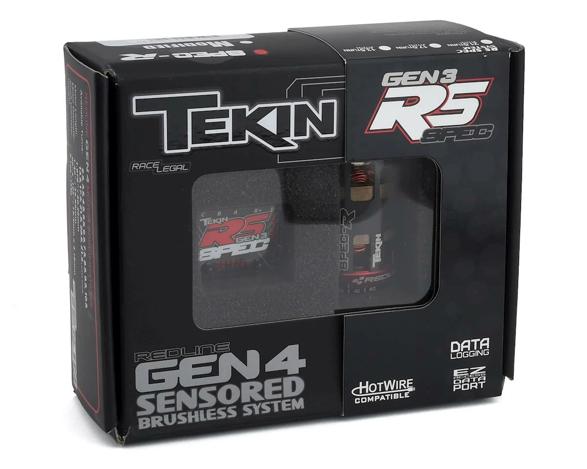 TEKIN RS Gen3 SPEC Sensored Brushless ESC/Gen4 Spec R Motor Combo (17.5T) - Image 5