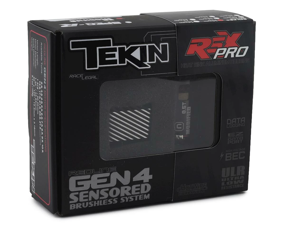 TEKIN RSX Pro Sensored Brushless ESC/Gen4 Motor Combo (5.5T) - Image 5
