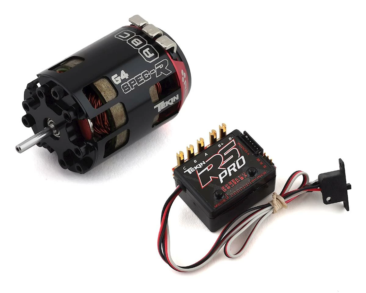 TEKIN RS Pro Black Sensored Brushless ESC/Gen4 Spec R Motor Combo (17.5T)