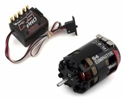 TEKIN RS Pro Black Sensored Brushless ESC/Gen4 Eliminator Motor Combo (4.0T)