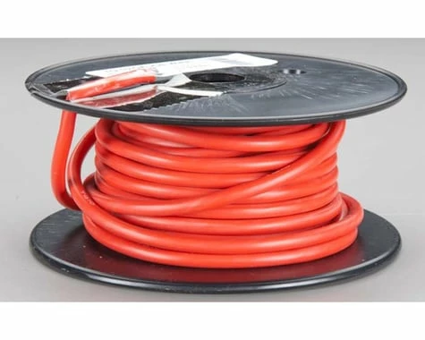 TQ WIRE Silicon Wire (Red) (25') (10AWG)