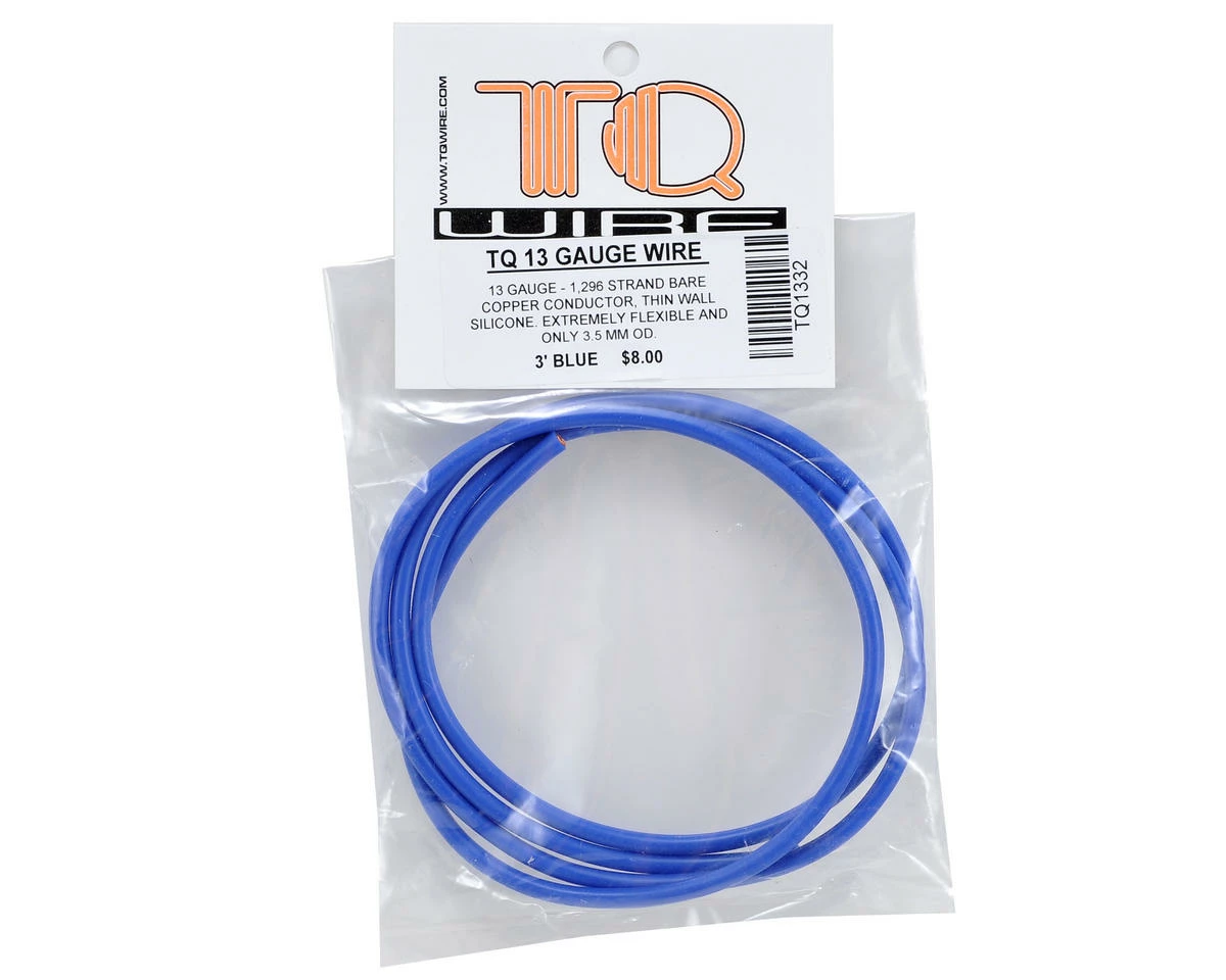 TQ WIRE Silicone Wire (Blue) (3') (13AWG) - Image 2
