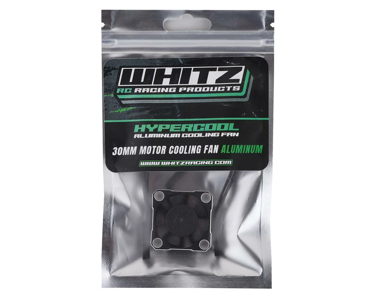 Whitz Racing Products 30mm HyperCool Aluminum Cooling Fan (Black/Silver) - Image 2