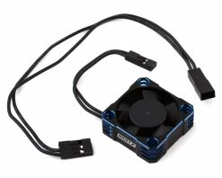 Whitz Racing Products 30mm HyperCool Aluminum Cooling Fan (Black/Blue)