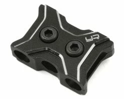 YEAH RACING Aluminum 12-14 Gauge Wire Clamp (Black)