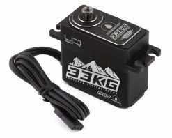YEAH RACING 33kg Standard Coreless Metal Gear Waterproof Servo (Black) (High Voltage/Metal Case)