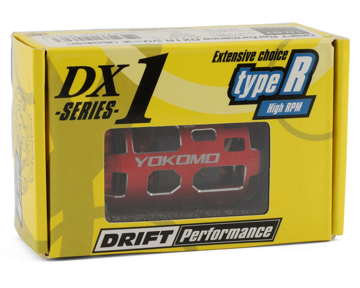 Yokomo Drift Performance DX1 "R" Brushless Motor (10.5T) (Red) - Image 4